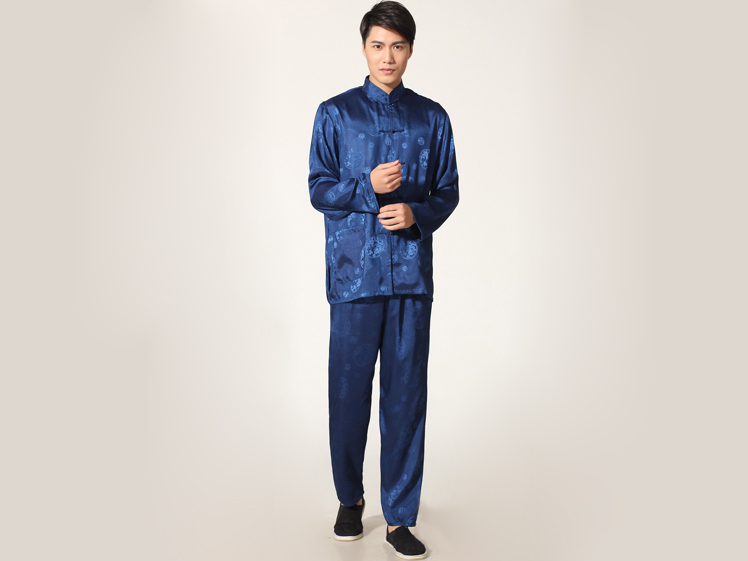 Tai Chi Clothing Long-sleeve Casual Style Linen Suit